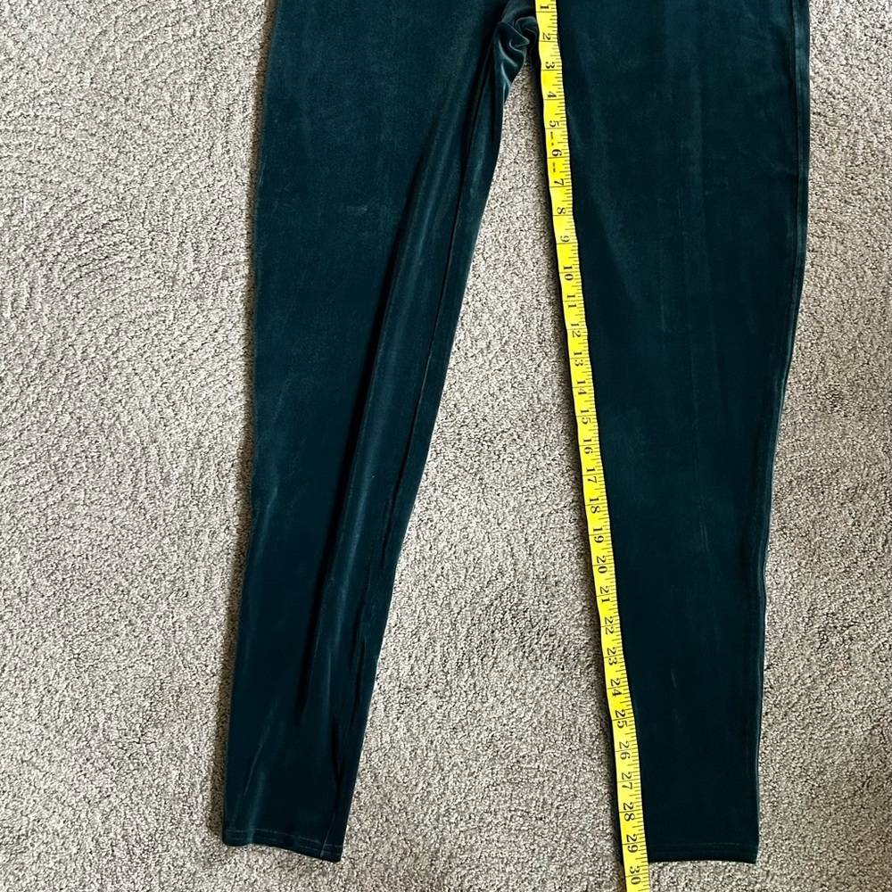 NWOT Spanx Velvet Tummy Control Malachite Green Leggings Pants size 2X. - Picture 8 of 11